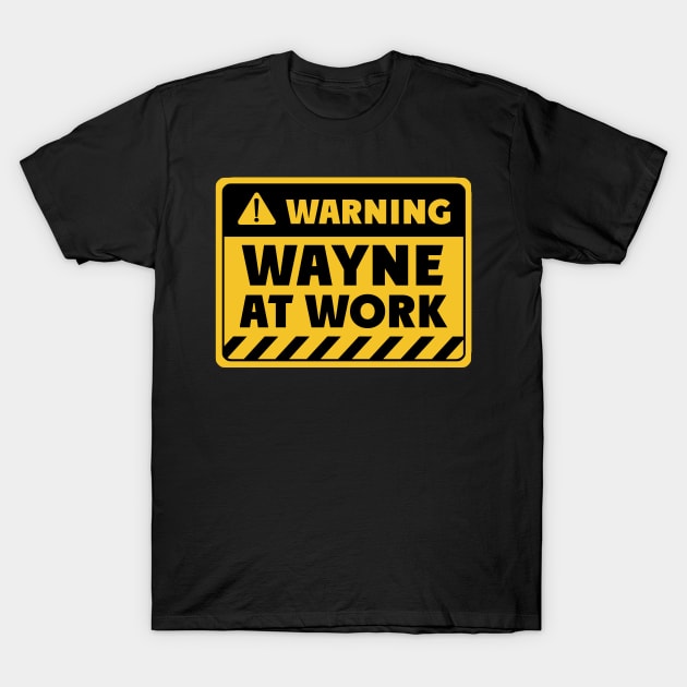 Wayne at work T-Shirt by EriEri